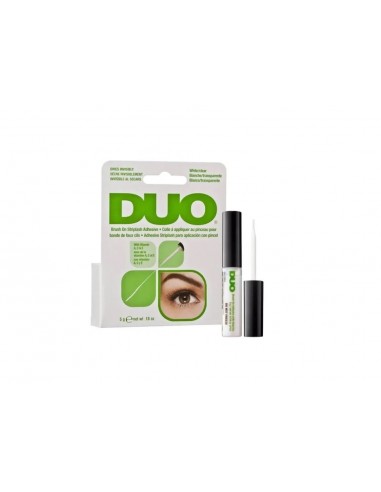 Duo Brush On - Clear Adhesive White
